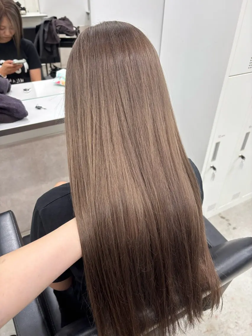 カラー 透明感カラー🫧 arinaのヘアスタイル