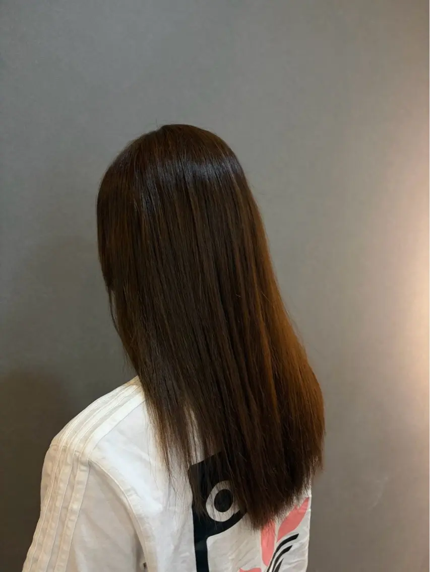 ロング ヘアカラー hair bonitaのヘアスタイル