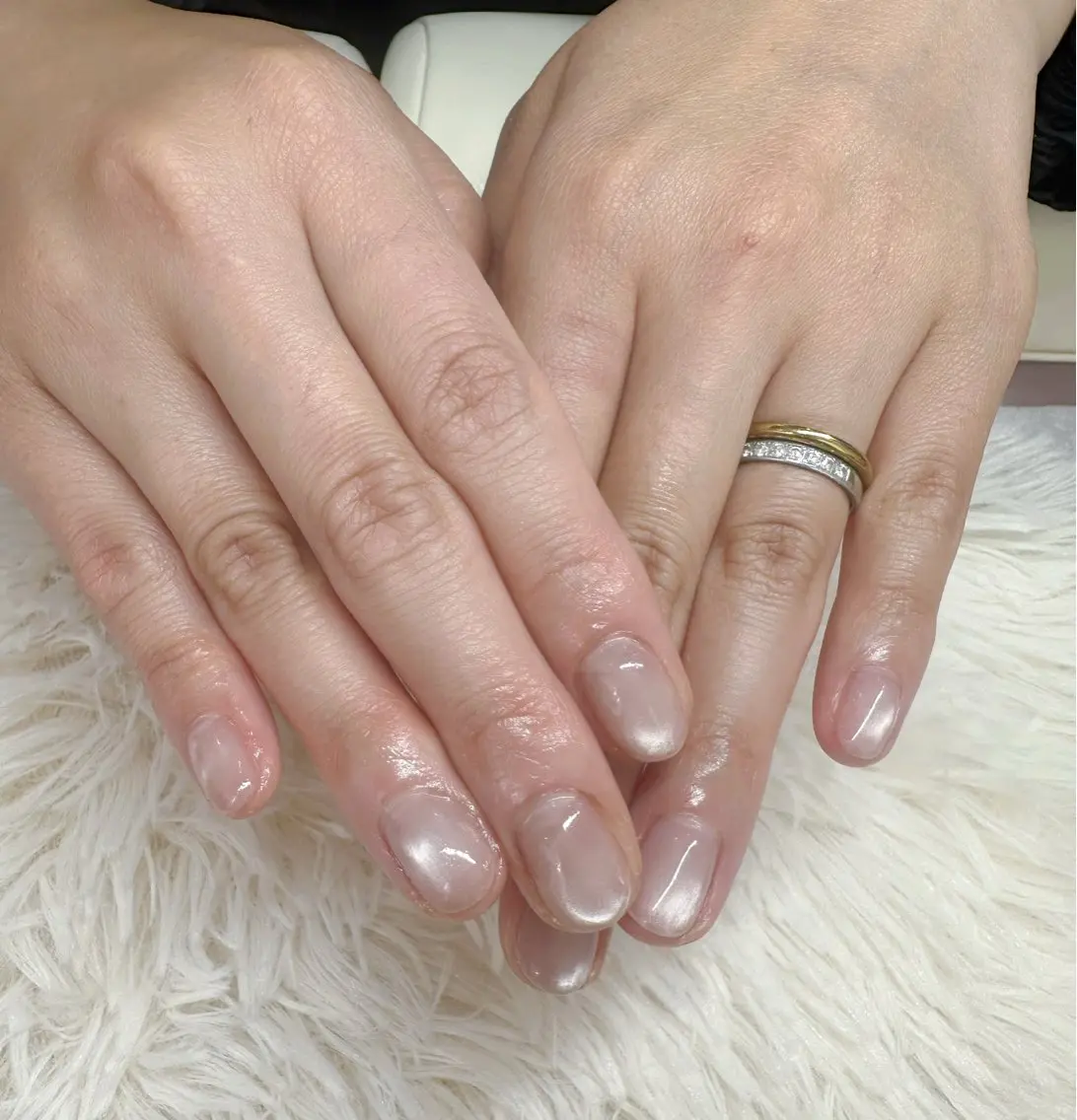 ネイル マグネットネイル Erica 🦋のネイルデザイン