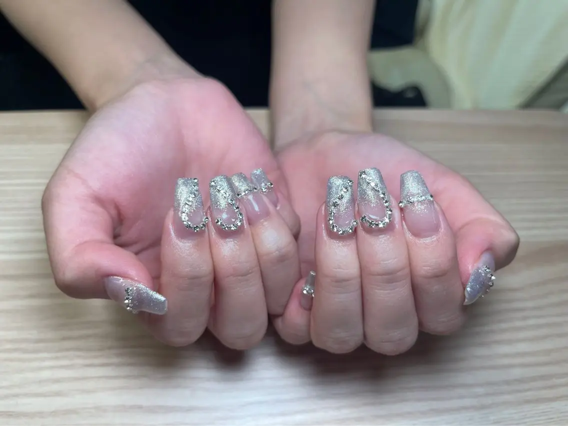 ネイル カジュアル チークネイル フットネイル フレンチネイル ジェルネイル UmiGinza NailSalonのネイルデザイン