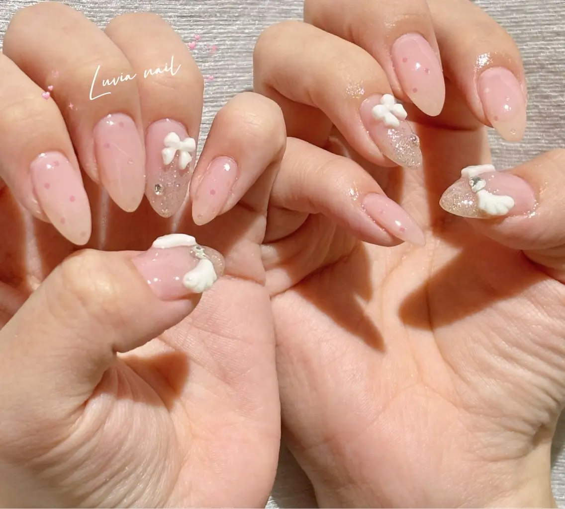 ネイル ハンドネイル 🧸Luvia nail✨のネイルデザイン