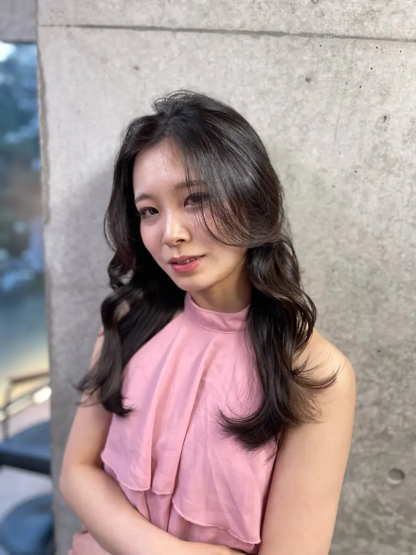 ロング 髪質改善/堀江 ケアカラーtoshiのヘアスタイル