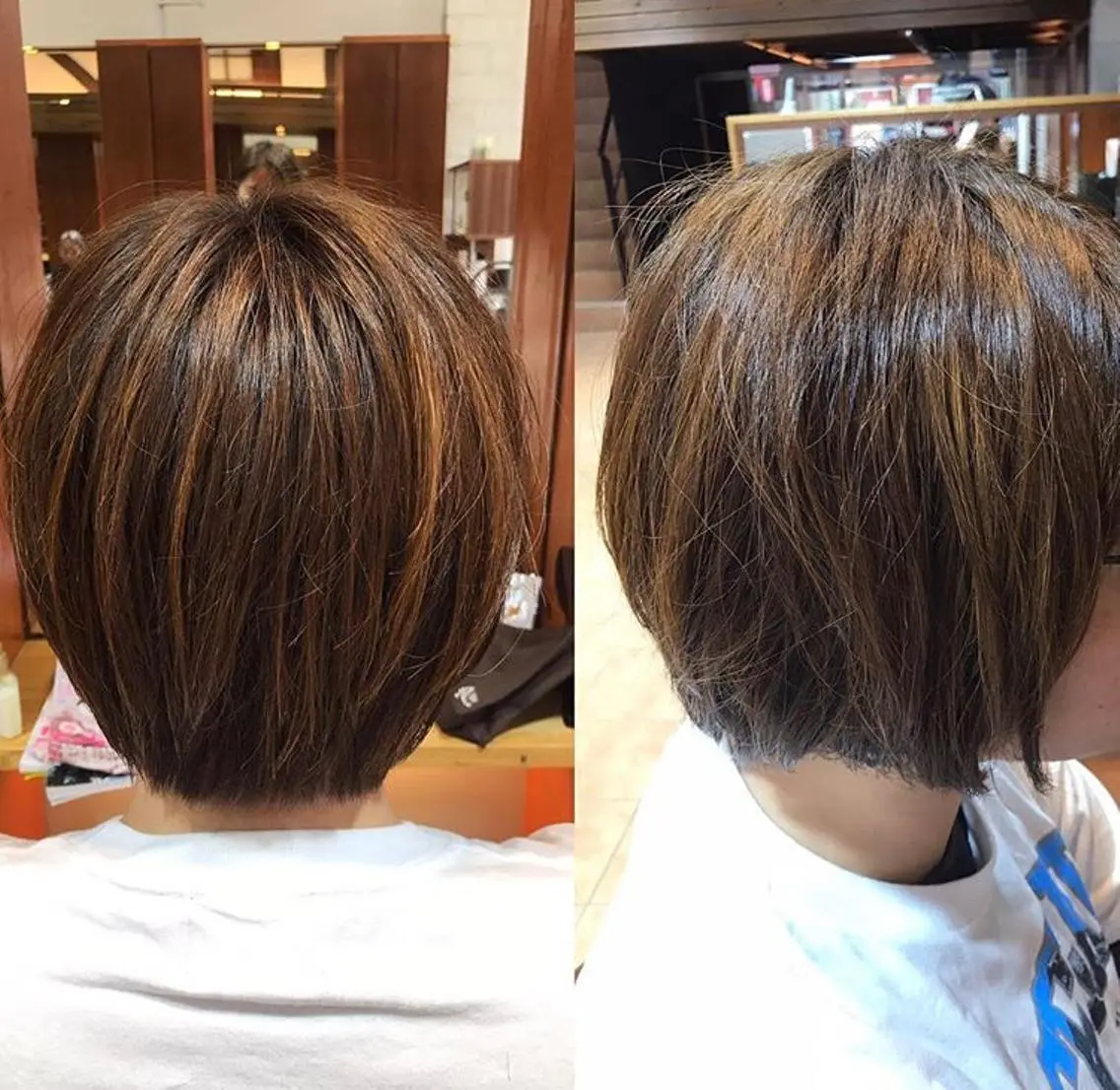 ショート ✂︎ショート、ボブ、 レイヤー🩵YUMIのヘアスタイル
