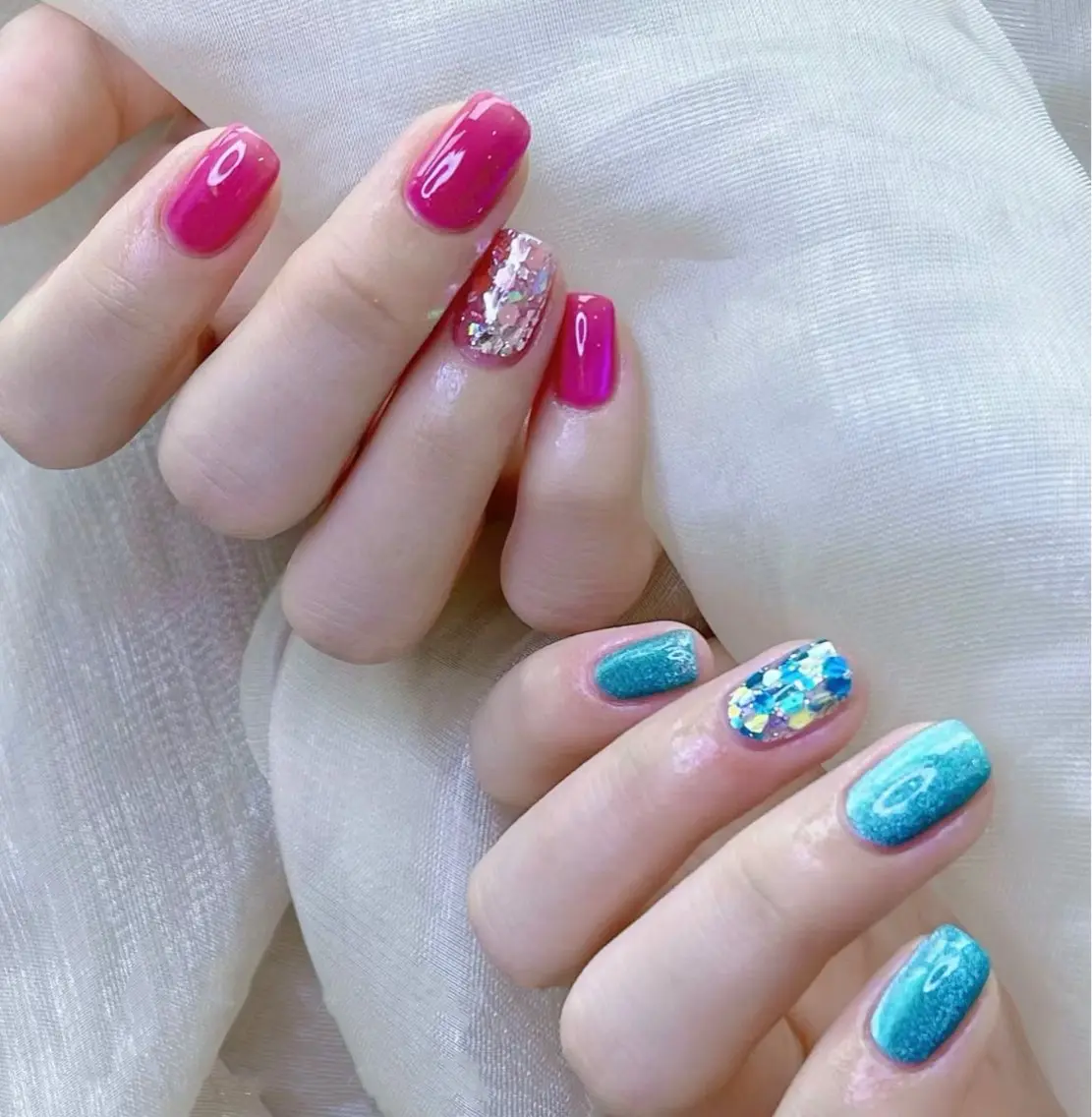 ネイル 持ち込み ハンドネイル ハンドケア ⭐️Syu Rei⭐️のネイルデザイン