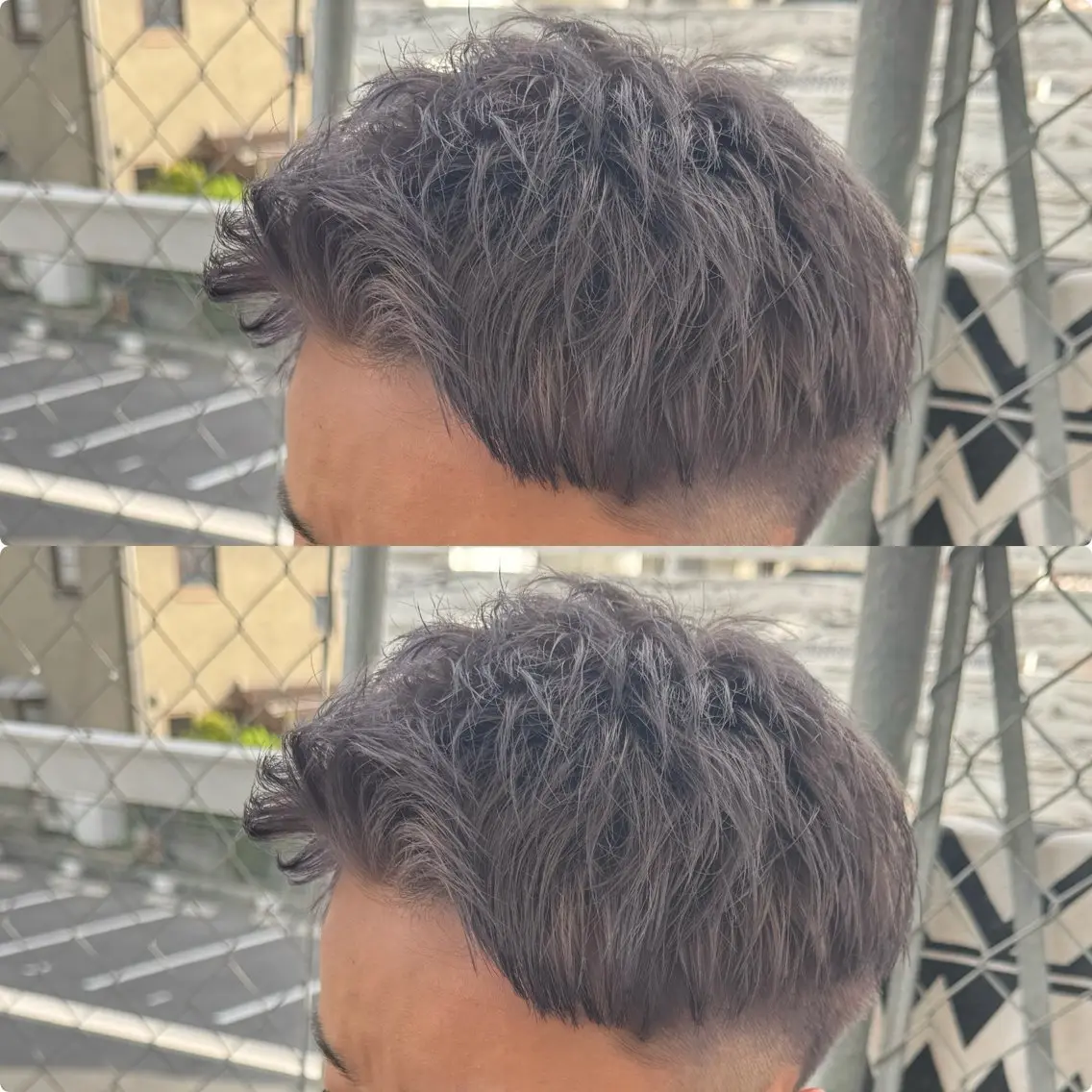 ショート カラー ヘアアレンジ メンズ カット ヘアカラー メンズ特化サロン ユウヘイのヘアスタイル