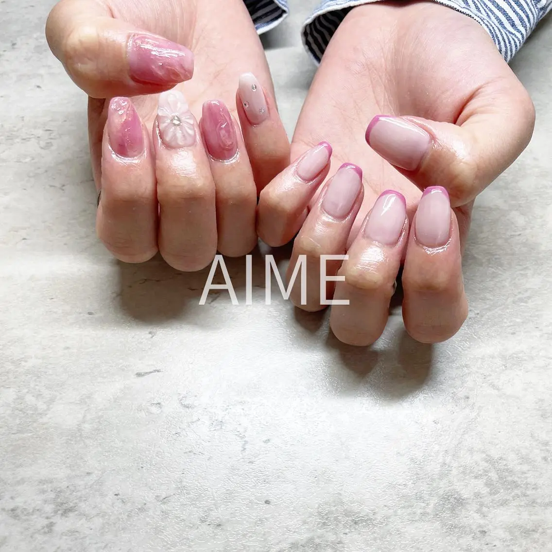 ネイル ハンドネイル AIME （momo）のネイルデザイン