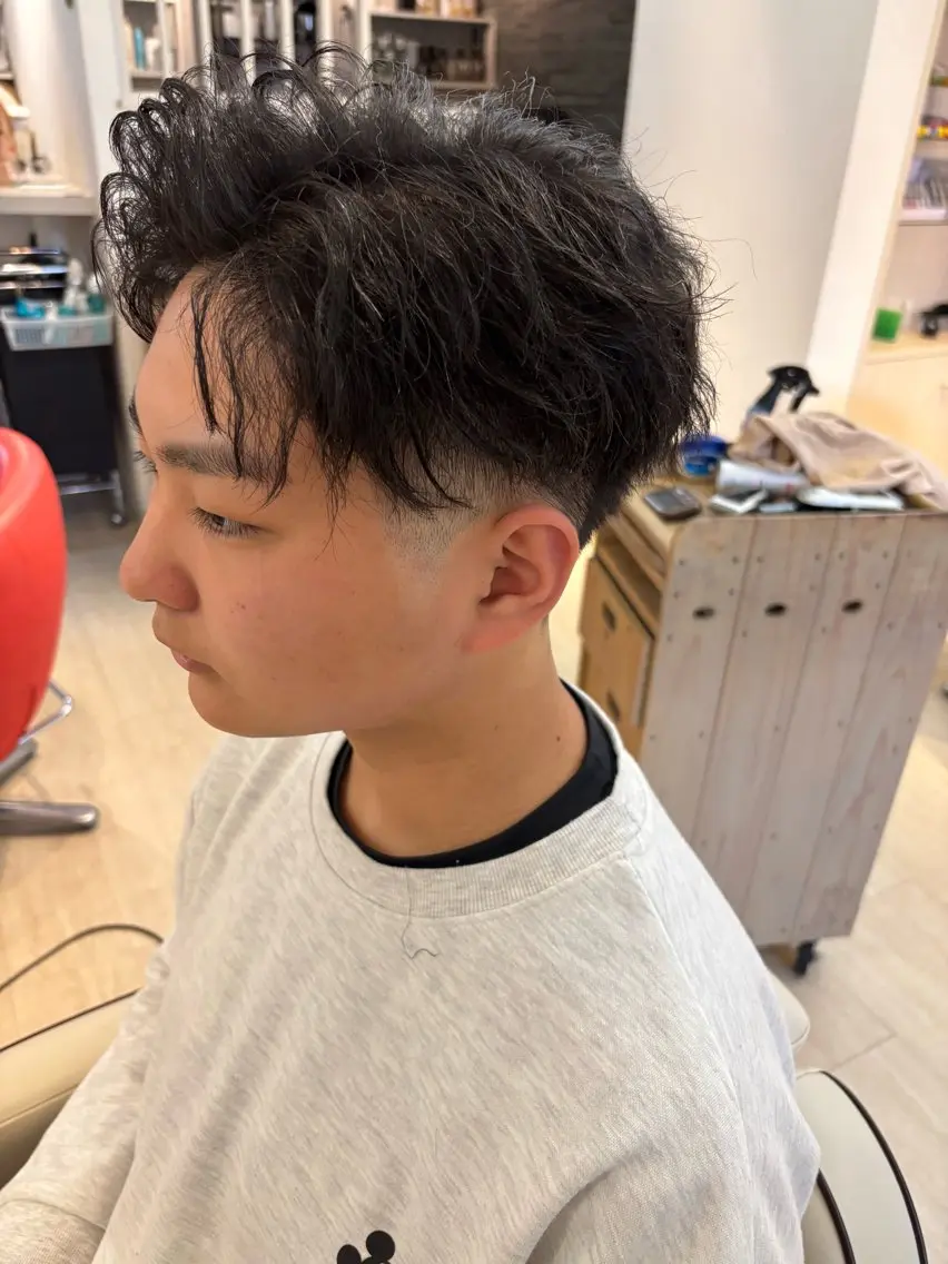 メンズ lachiq R+ カイトのヘアスタイル