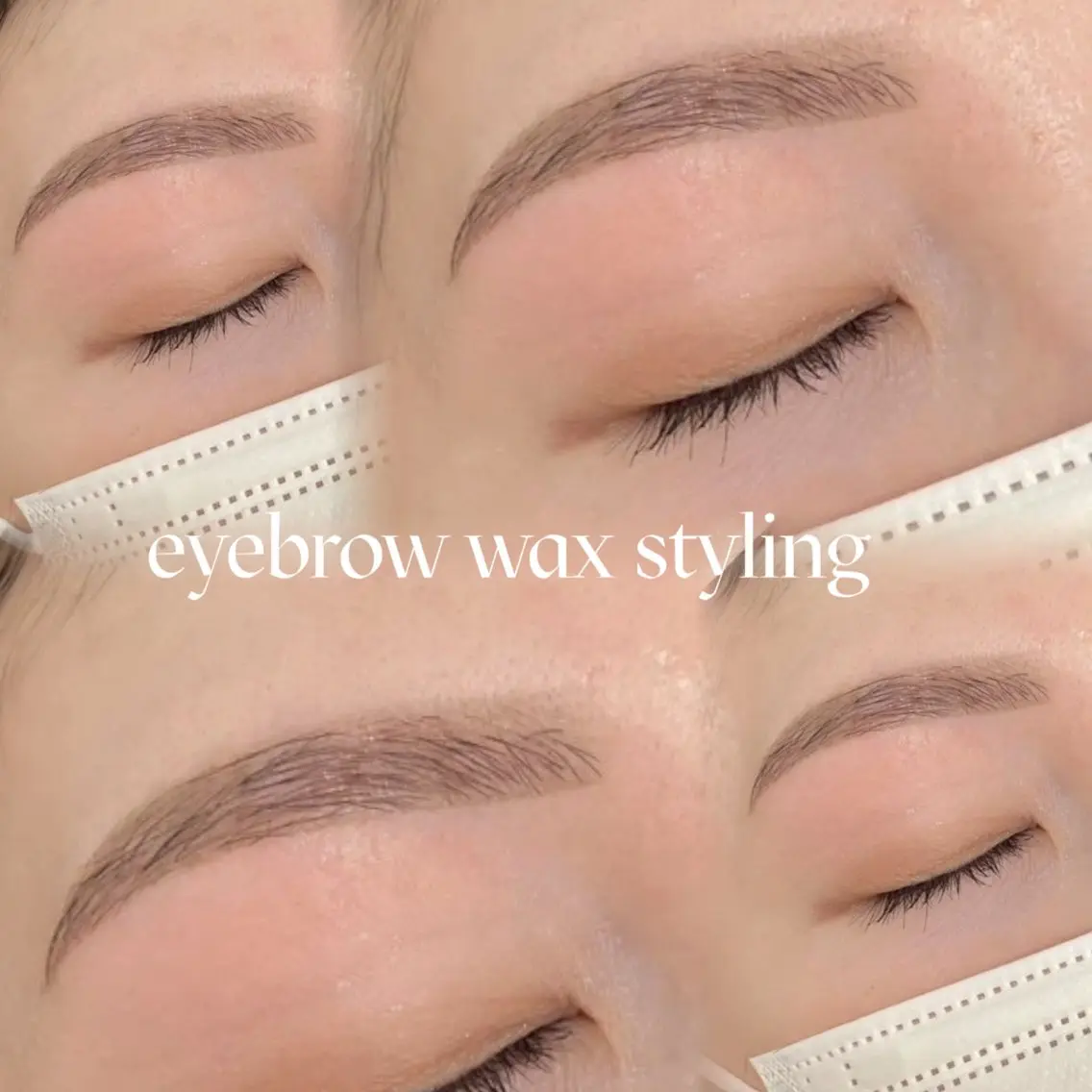 大人気✨《アイブロウ》WAXスタイリング+カット+ツイザーでお仕上げ🪞の写真
