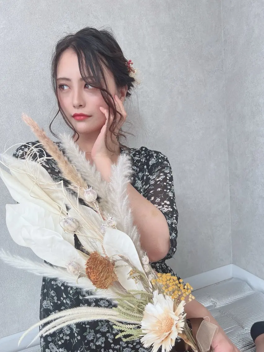 ロング ヘアアレンジ 伊藤 早人のヘアスタイル