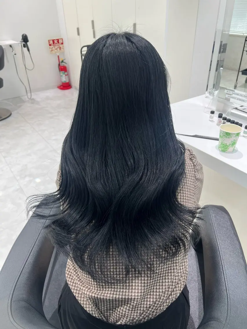ロング カラー ダブルカラー トリートメント ヘアカラー トリートメント ブリーチなし特化 美容師💖SAE💖のヘアスタイル