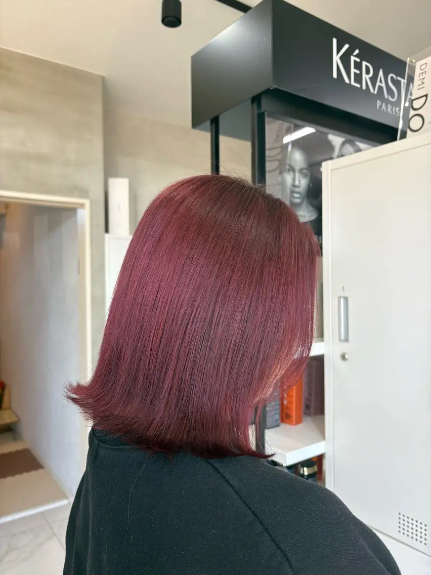 ミディアム カラー GRANDEUR やまだかなのヘアスタイル