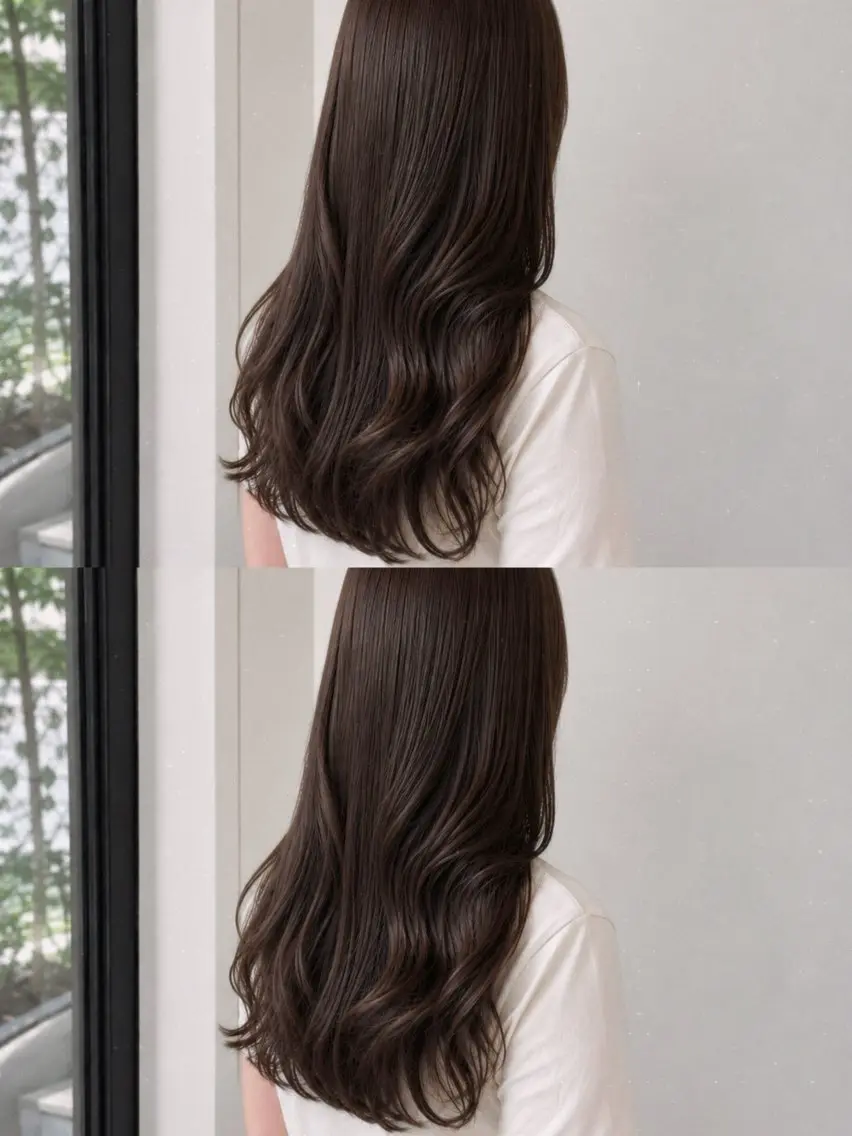 セミロング ヘアカラー FUJIIKANON /無料カットモデルのヘアスタイル