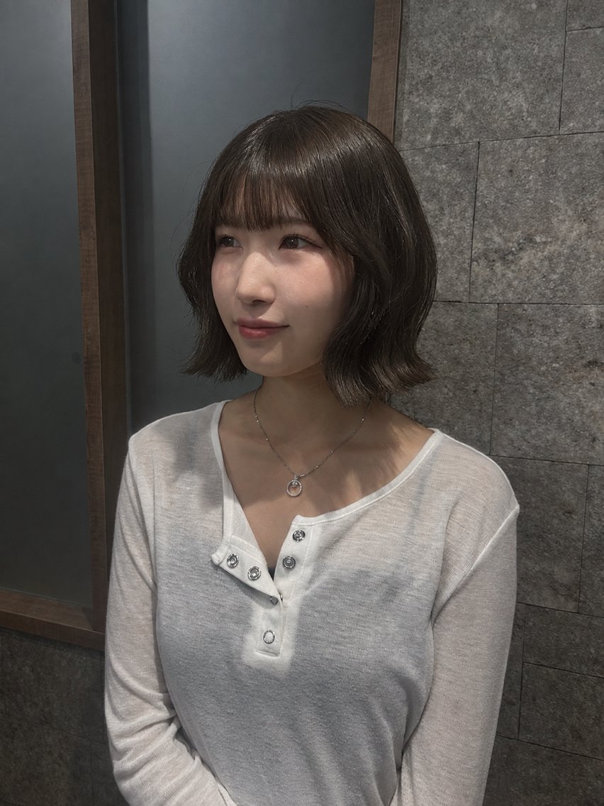 ショート ヘアカラー トリートメント カラーモデル募集中 ✨hinahaのヘアスタイル