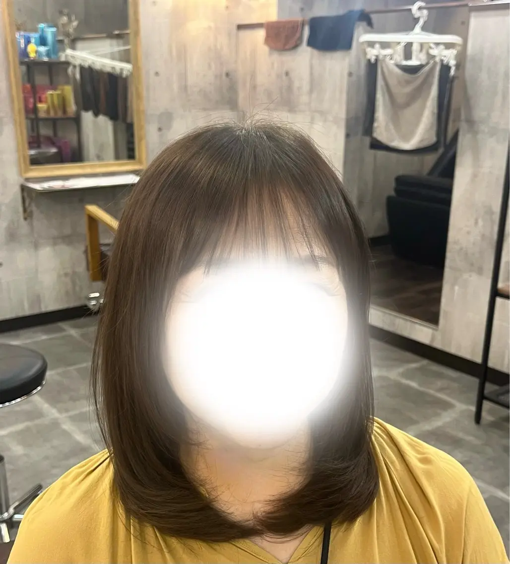 ミディアム 🤍 arisa🤍のヘアスタイル