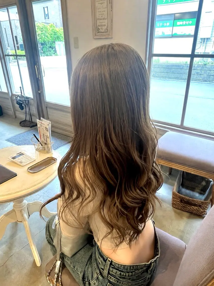 ロング カット ヘアカラー トリートメント ナルセナツキ /Lolonoisのヘアスタイル