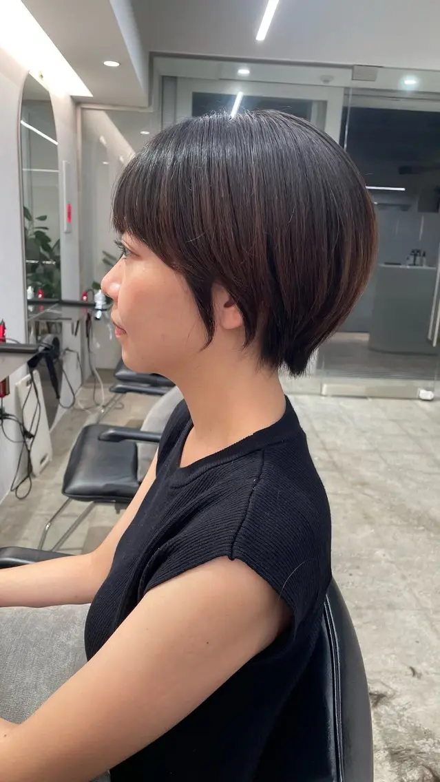 ショート nana/ショート 🤍無料カットのヘアスタイル