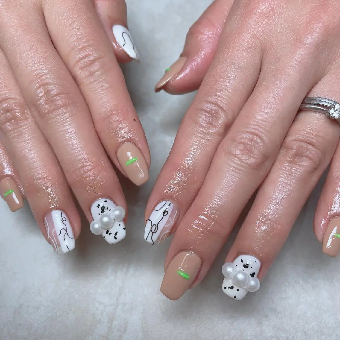 ネイル アートネイル ハンドネイル lemon nailレモンネイルのネイルデザイン