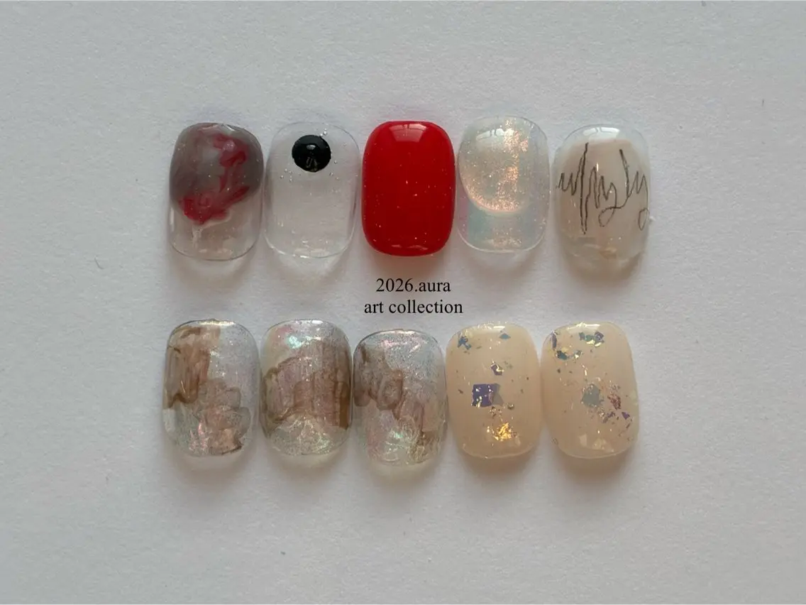 ネイル nail salon .auraのネイルデザイン