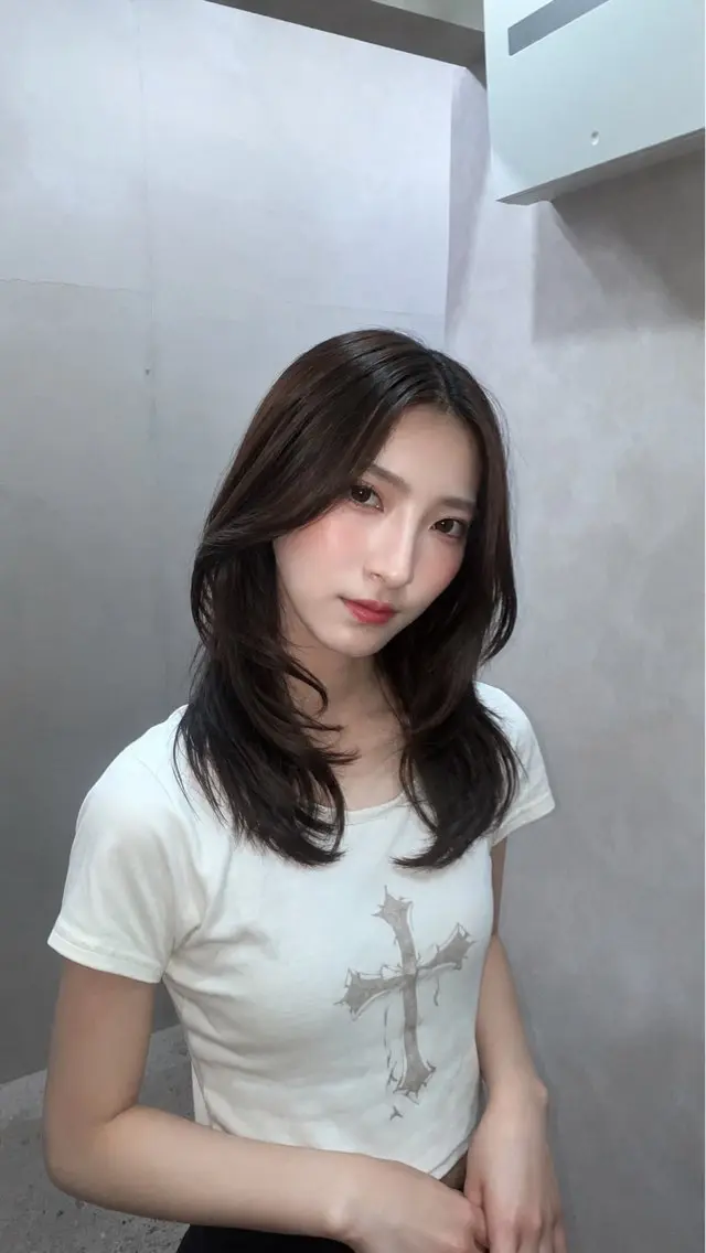 ロング ヘアアレンジ 💙まの/ 透明感カラー💙のヘアスタイル