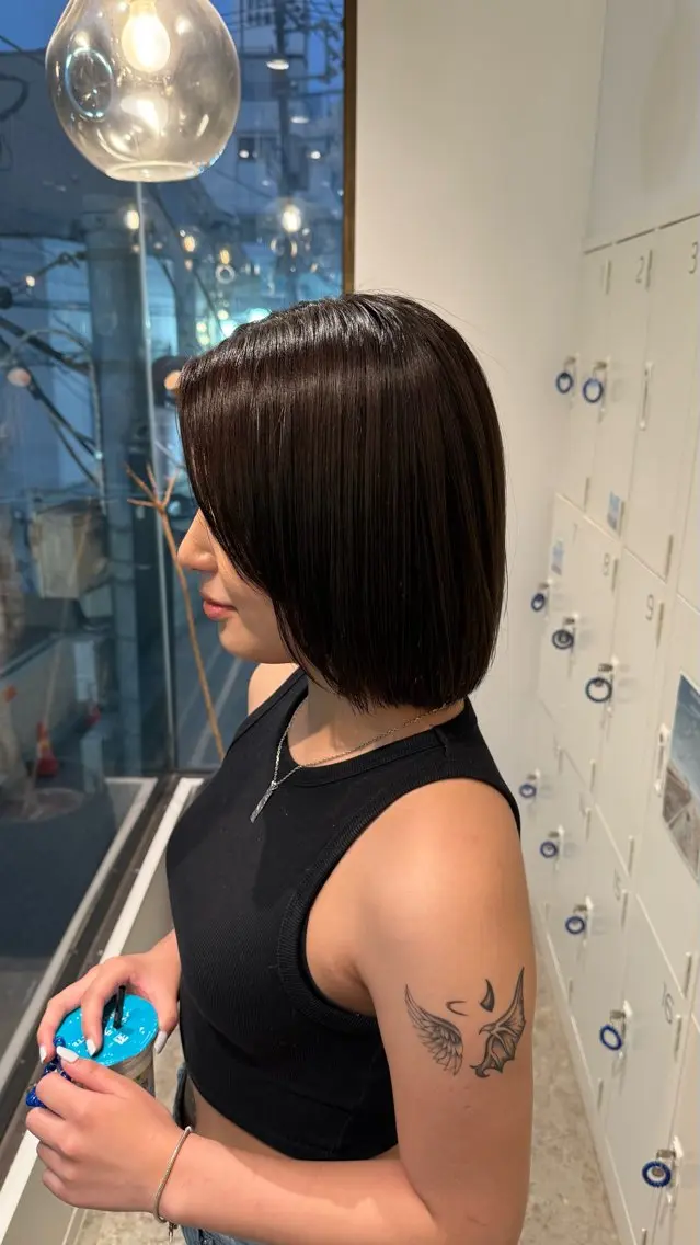 カラー ヘアカラー 辻岡 悠稀のヘアスタイル