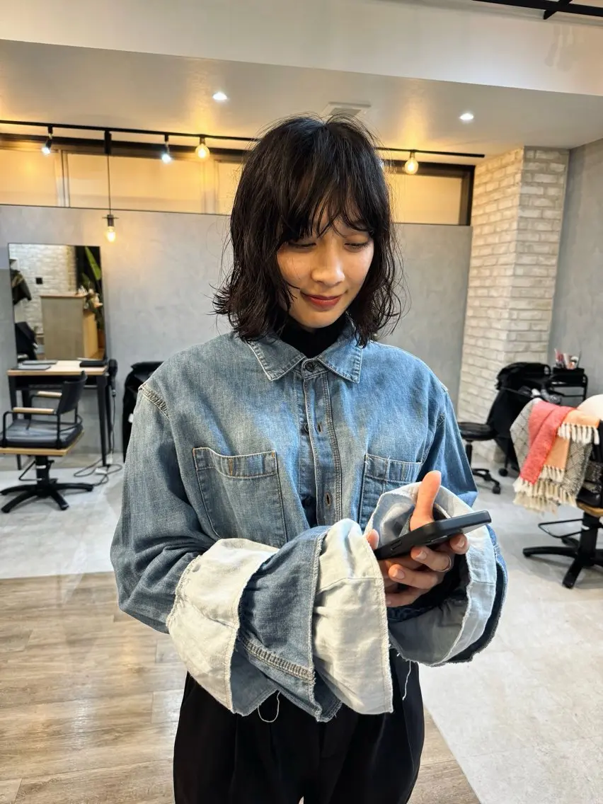 似合わせカット＋コスメパーマ＋マスクトリートメントの写真
