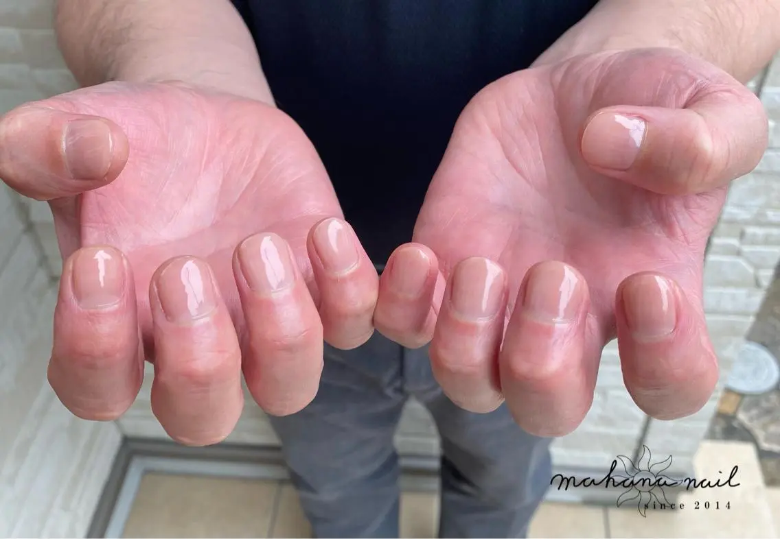 ネイル ワンカラーネイル mahana nailのネイルデザイン