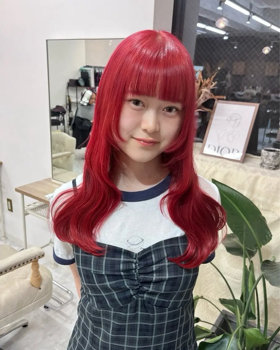 ロング カラー 🎀推しカラー🎀 Harunaのヘアスタイル