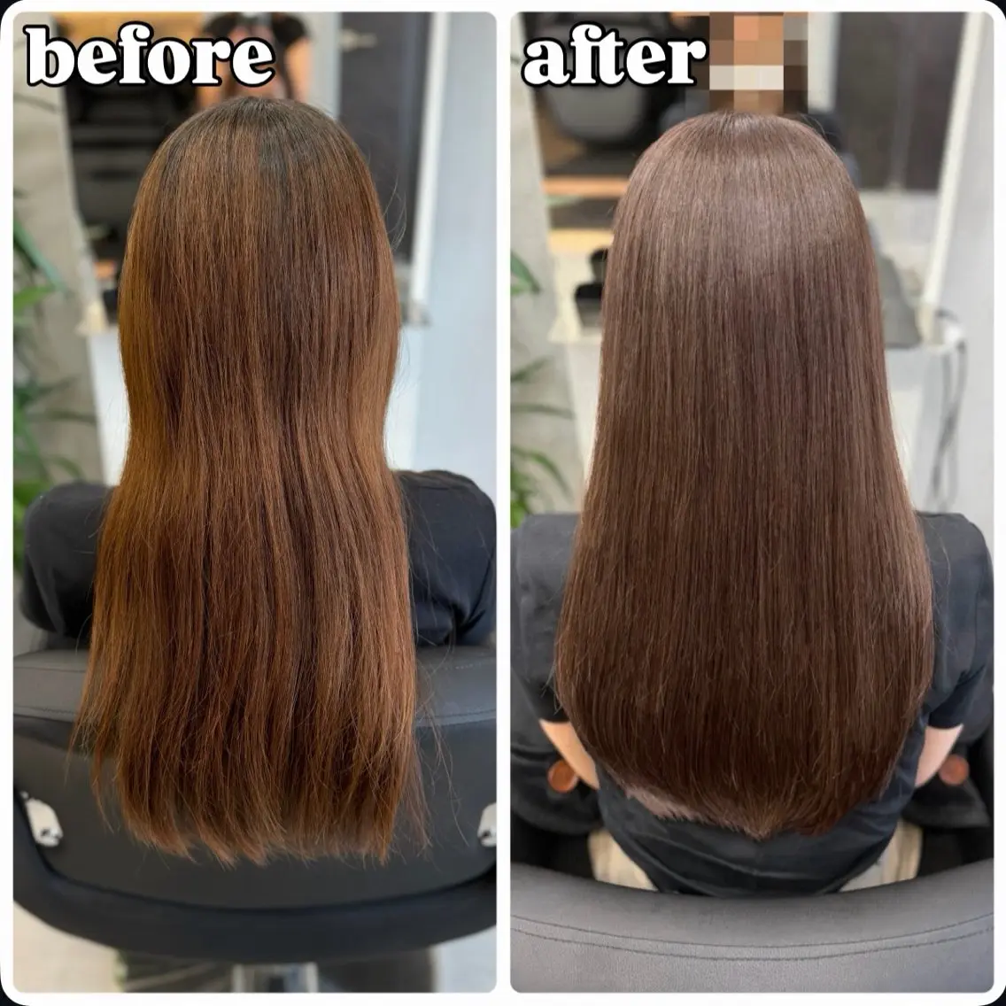 ロング ヘアカラー GHØAT【ゴート】 さおりのヘアスタイル
