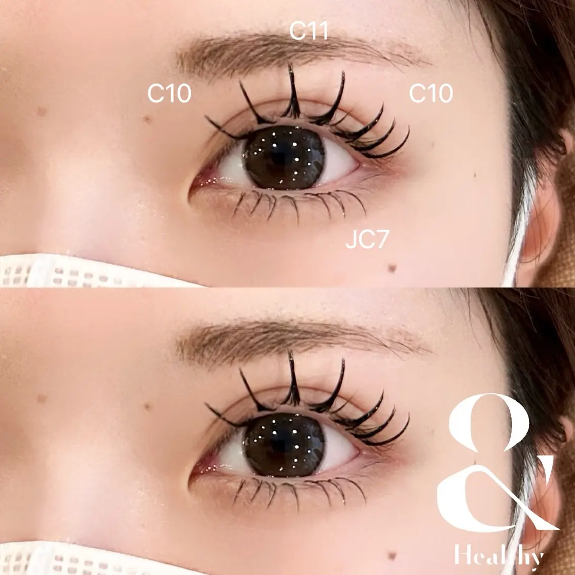 マツエク・マツパ バインドロック フラットラッシュ マツエク Olivia 村上のマツエク・マツパデザイン