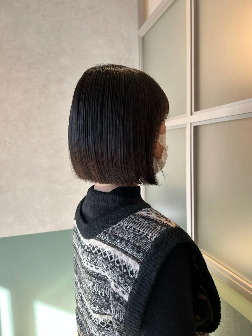 ショート カラー カット 🫧MANA レイヤーカット🌙のヘアスタイル