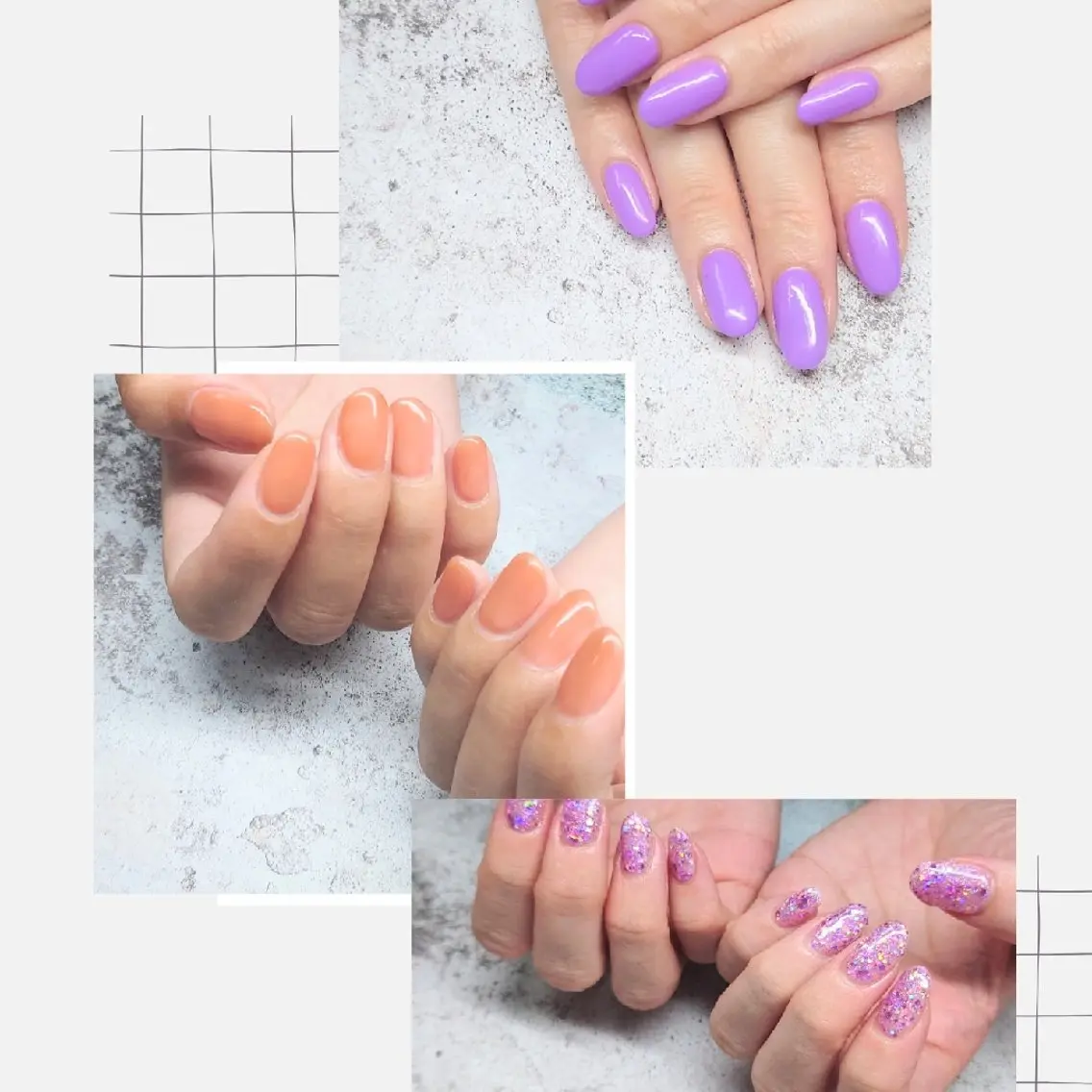 ネイル ワンカラーネイル atelier -02tsuboのネイルデザイン