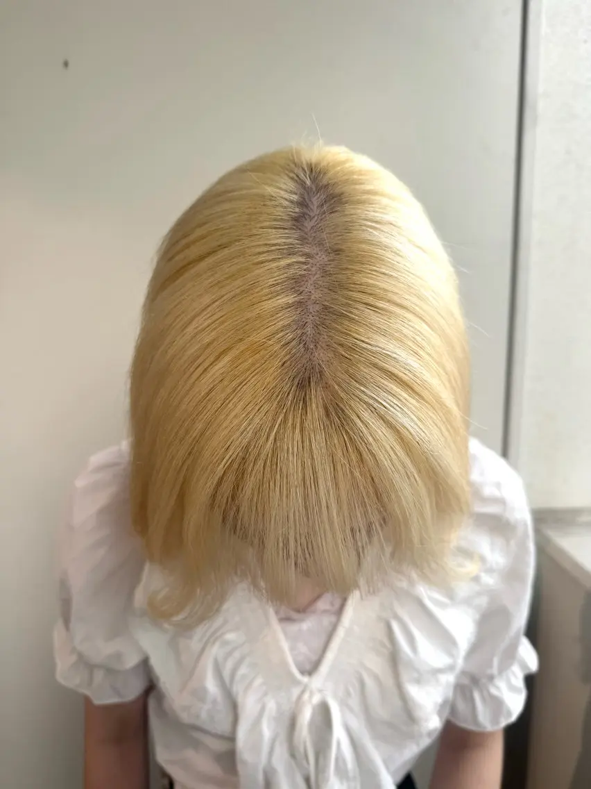 ブリーチのリタッチのみの写真