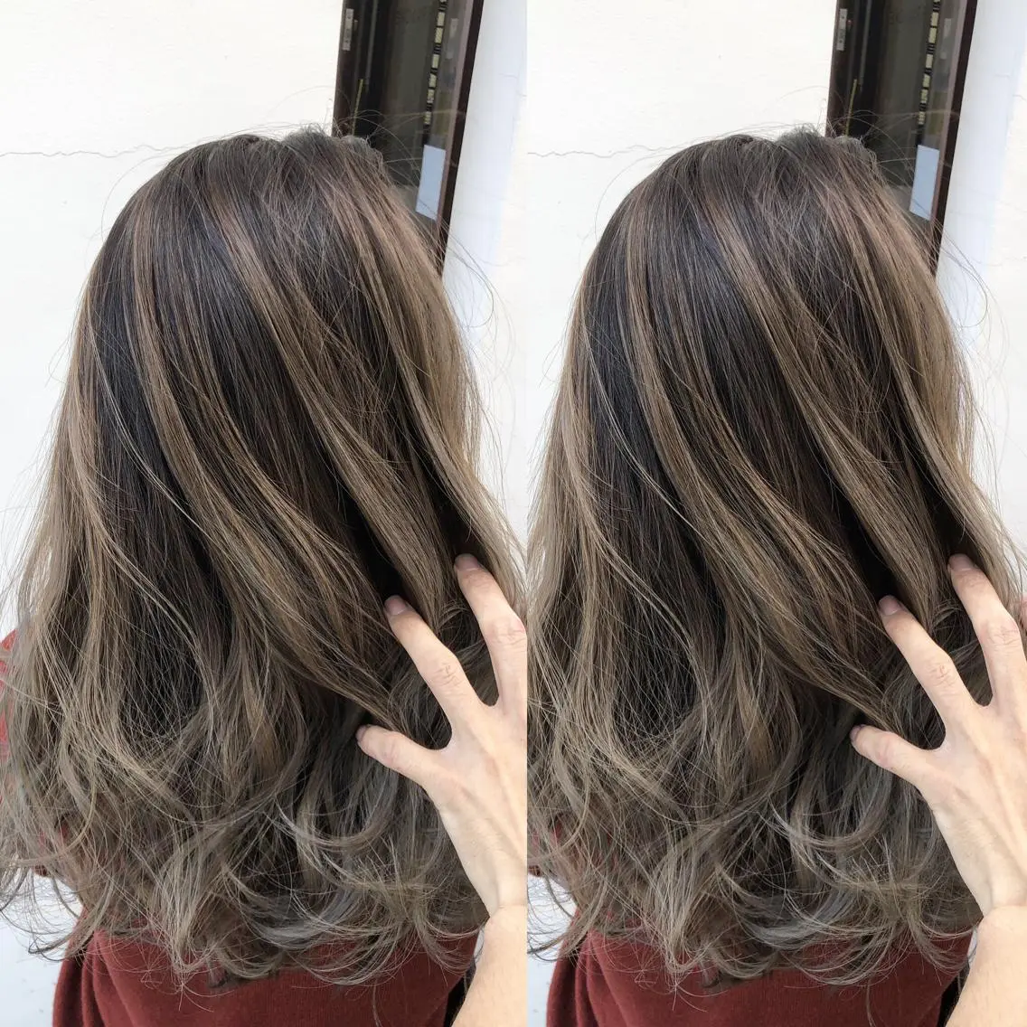 ロング カット ヘアカラー トリートメント 具志 正太のヘアスタイル