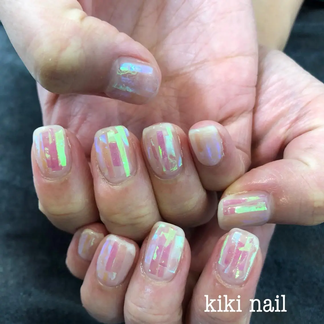 ネイル キラキラネイル kiki nail &brow二子玉川のネイルデザイン