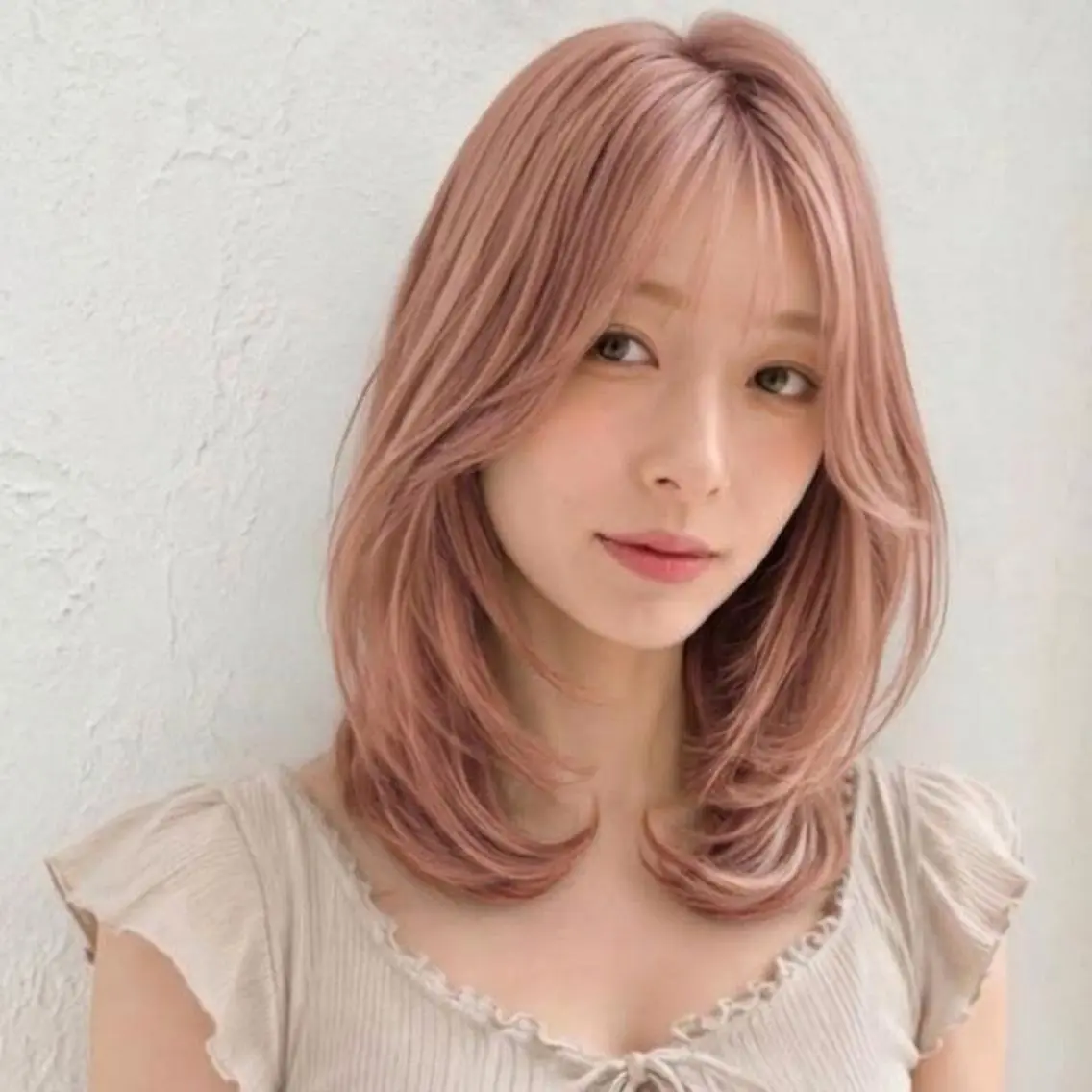 セミロング インナーカラー◆ ダブルカラー◆ 上原のヘアスタイル