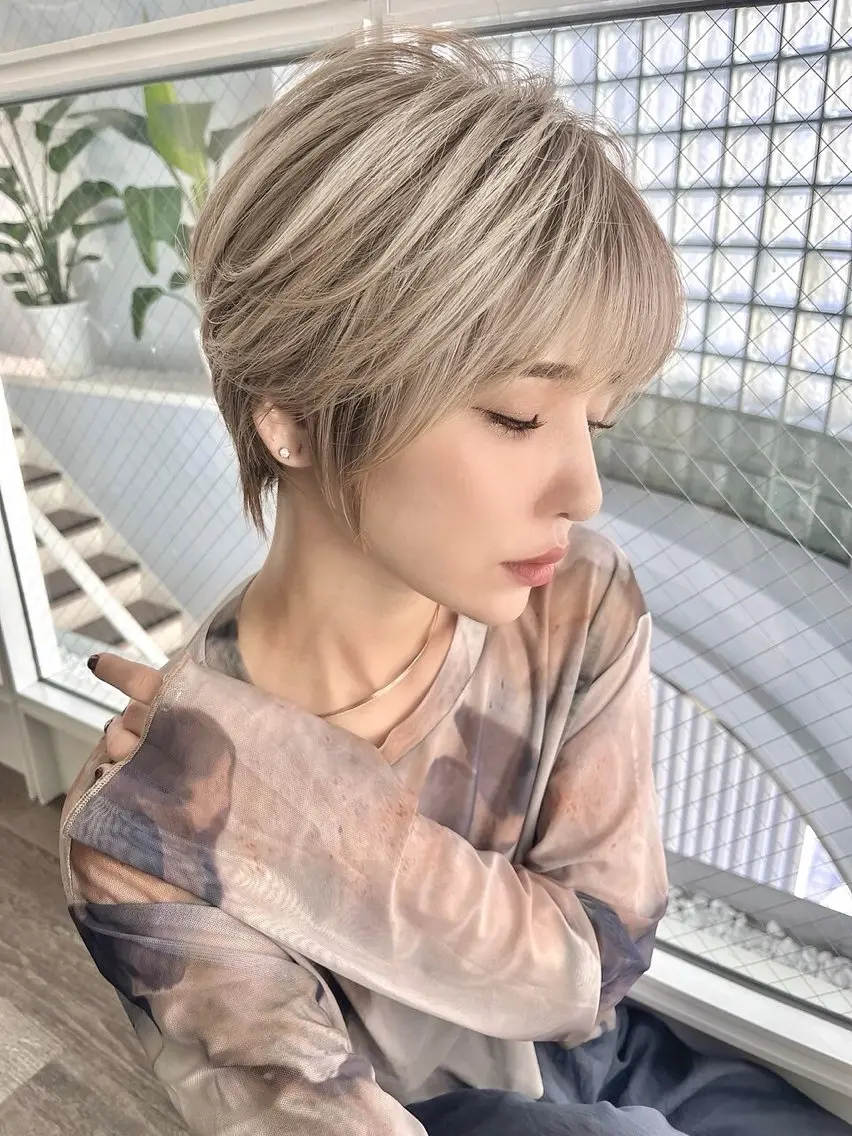 ショート 辻田 直樹のヘアスタイル