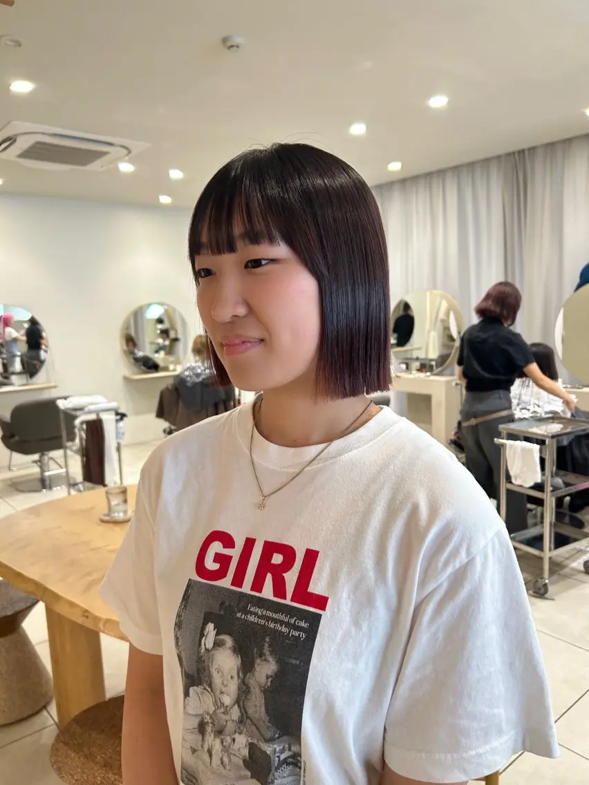 ショート 矢場町/酸性ストレー ト/髪質改善/リオのヘアスタイル