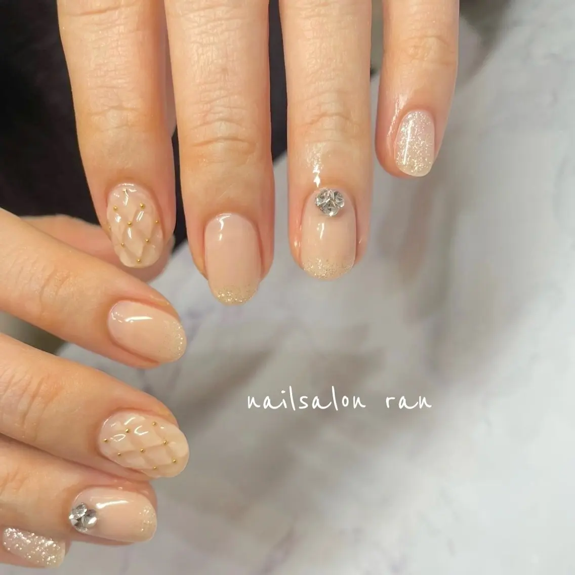 ネイル ハンドネイル ハンドケア nailsalon ranのネイルデザイン