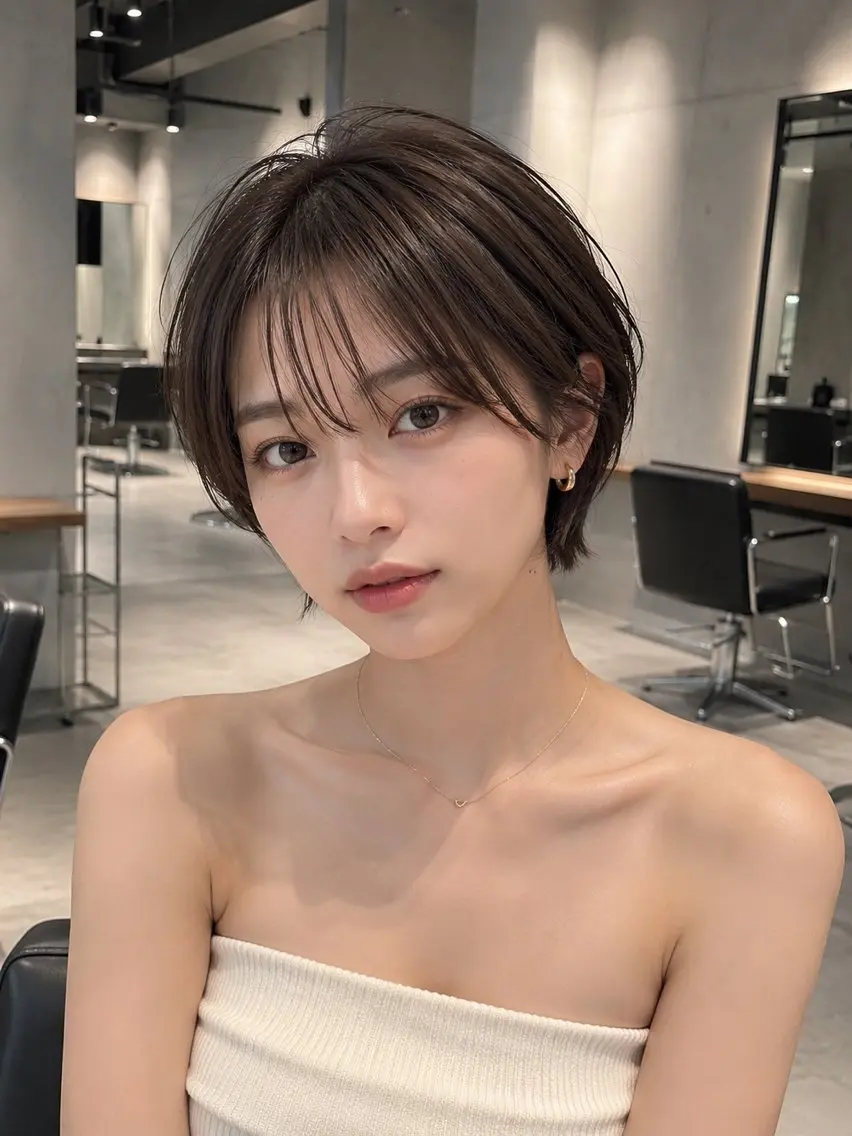 ショート Chura/ 艶カラーのヘアスタイル
