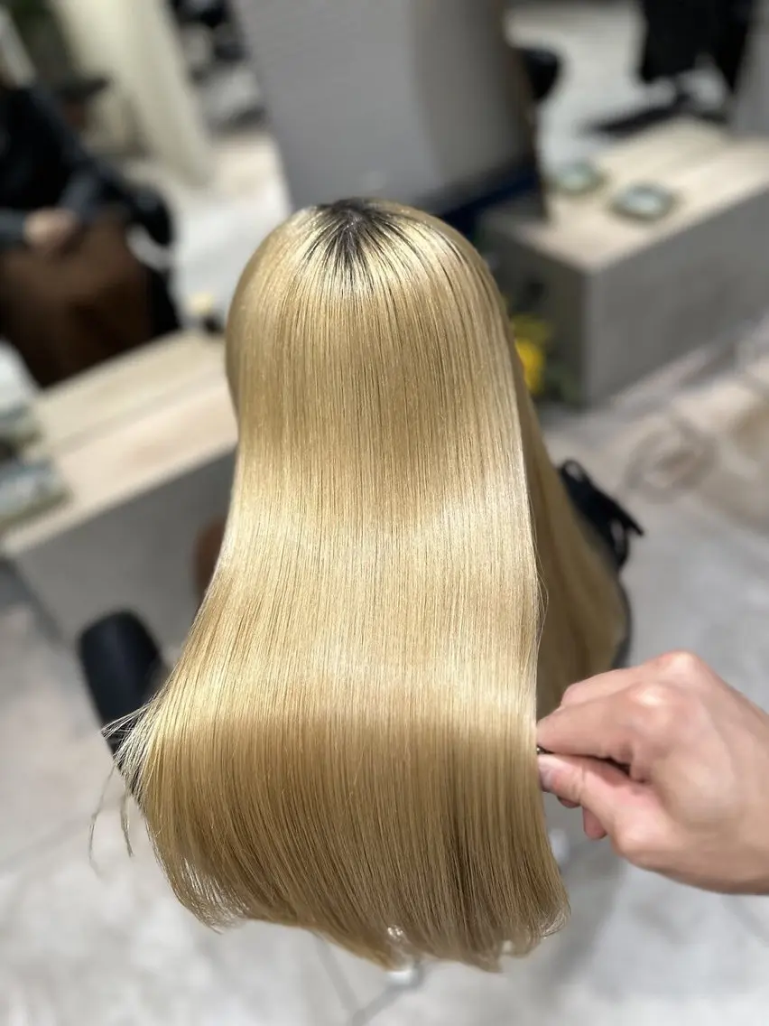 ロング 縮毛矯正 トリートメント 美髪矯正🫧艶髪特化 🫧関口太郎のヘアスタイル