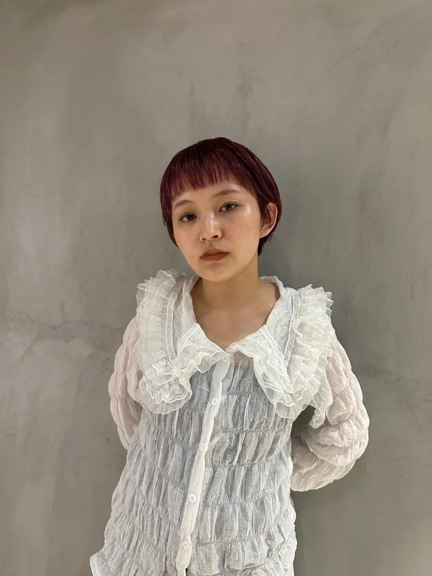 ショート カット ヘアカラー トリートメント ムラカミリム/cut /似合わせcolorのヘアスタイル
