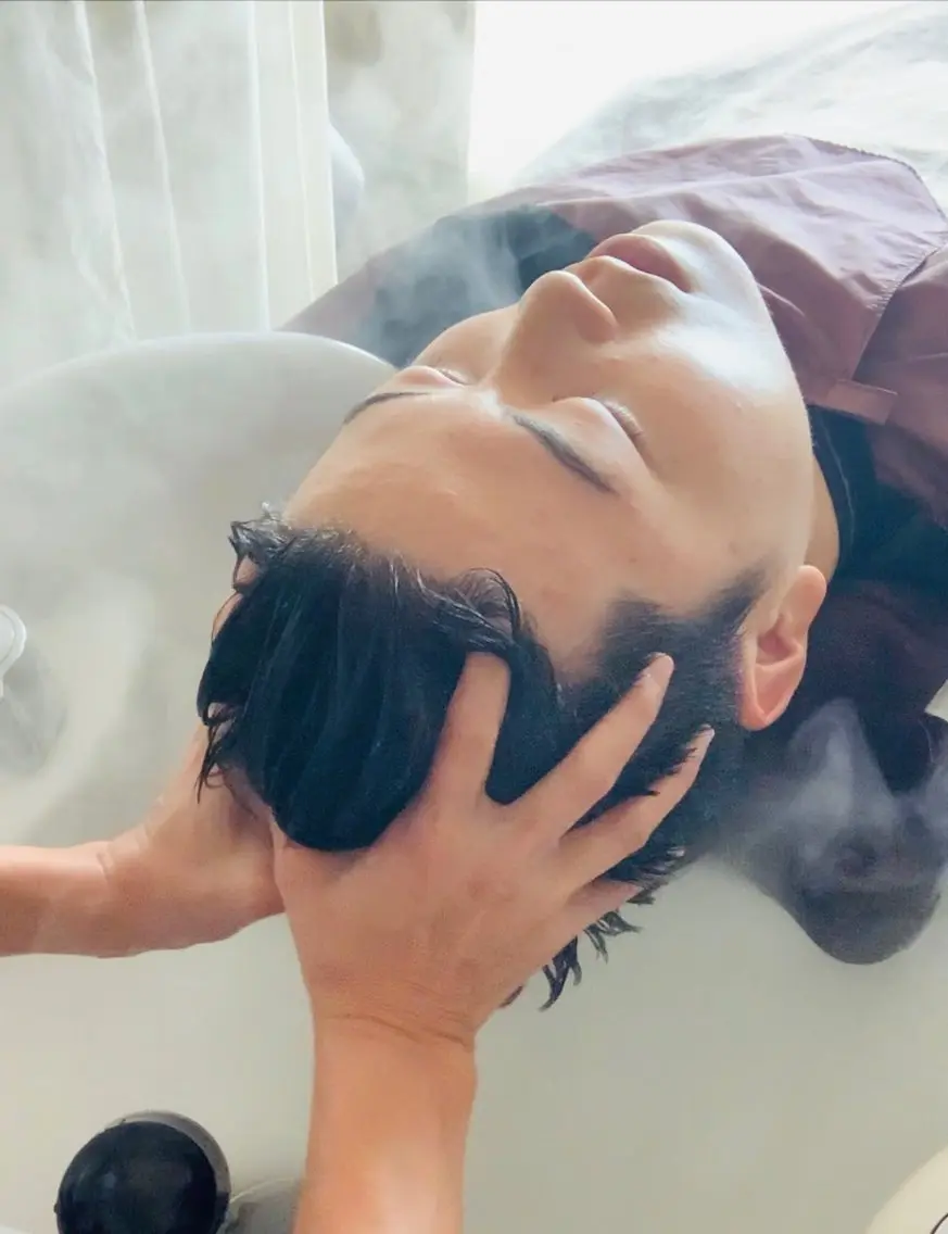 【メンズ限定😊ストレス解消✨頭皮を健康な状態へ】 ヘッドスパ35分+ブローの写真