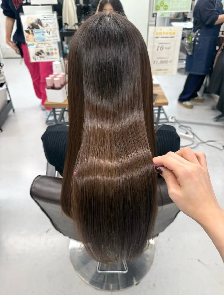 ロング カット ヘアカラー トリートメント 榎本雪来⛄️ メンズカット✂️のヘアスタイル