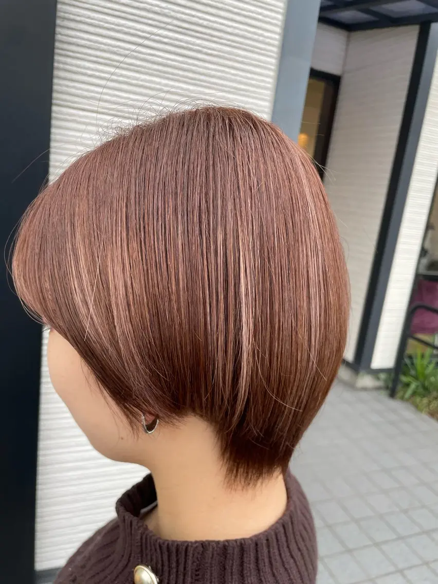 カラー ヘアカラー 藤原/ 透明感カラーのヘアスタイル
