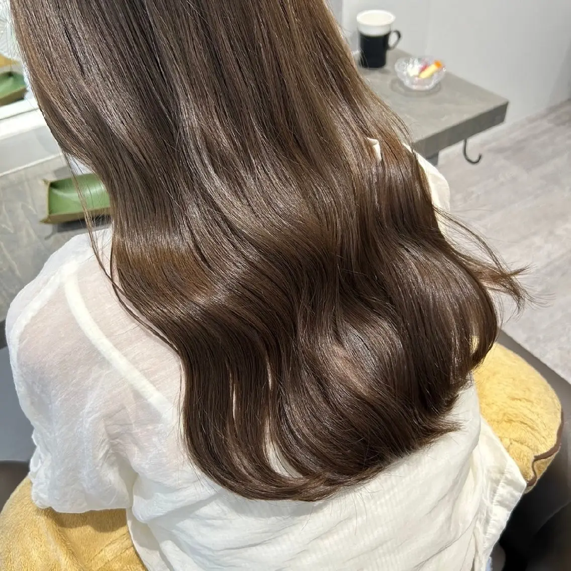 2月平日限定!カット&カラー&潤艶トリートメント💜の写真
