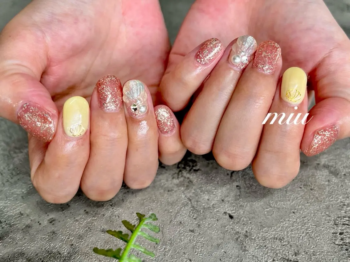 ネイル ハンドネイル miu nail 🐾mihoのネイルデザイン