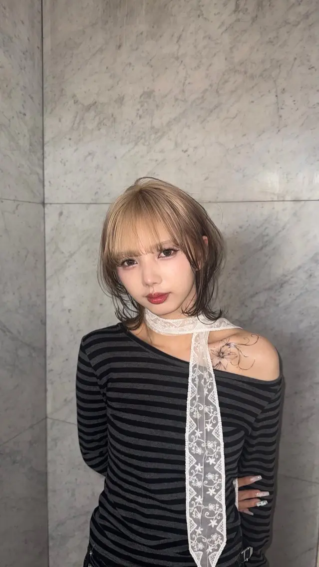 カラー 佐古 遼太のヘアスタイル