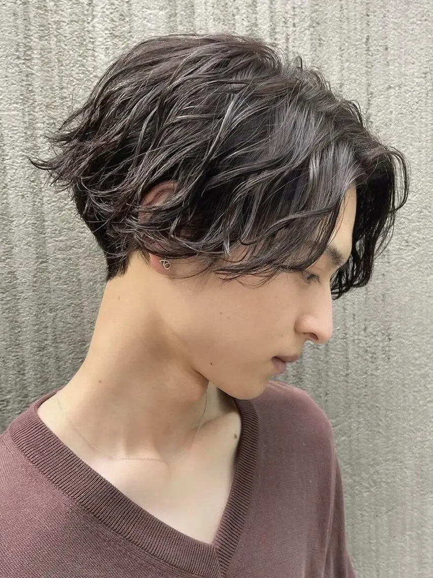 パーマ メンズ 当日予約⭕️ 太田のヘアスタイル