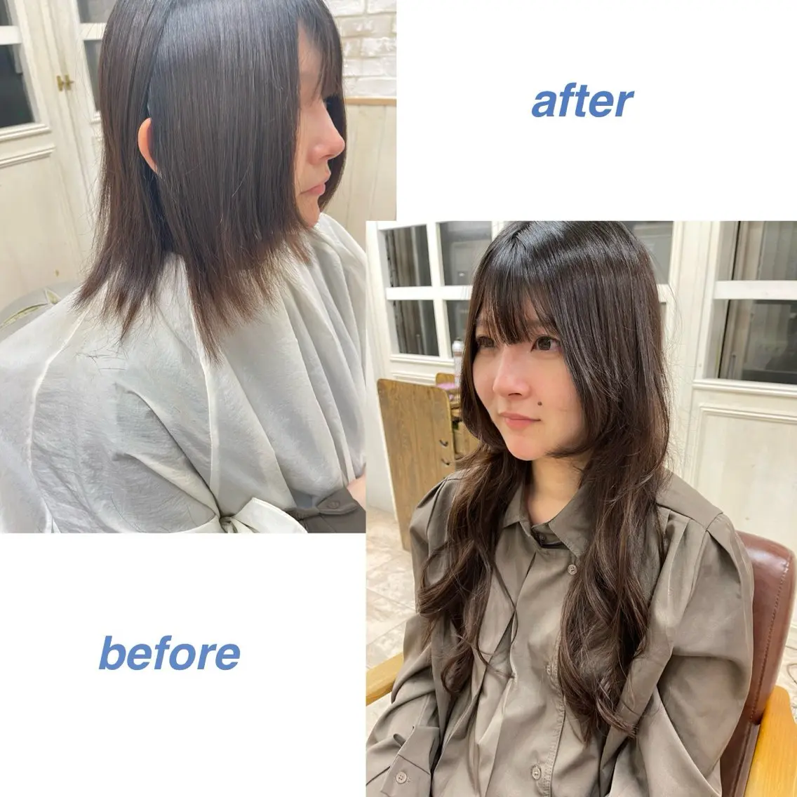 ロング エクステ レイヤーカット 髪質改善/ブリーチ takashiのヘアスタイル