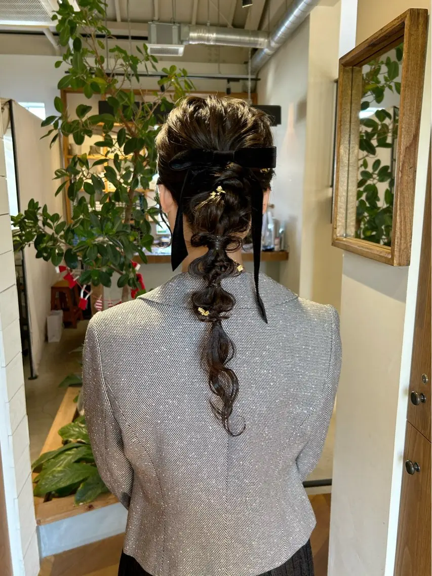 ロング ヘアアレンジ ヘアセット lapis / soraのヘアスタイル